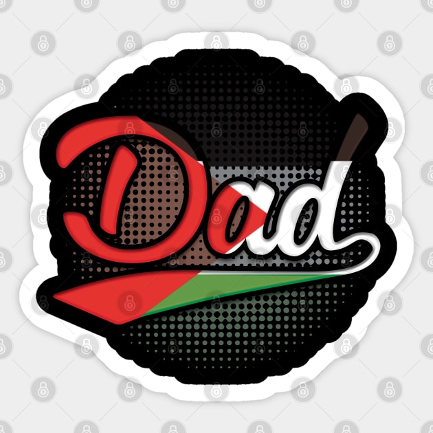 Palestinian Dad - Gift for Palestinian From Palestine Sticker by Country Flags